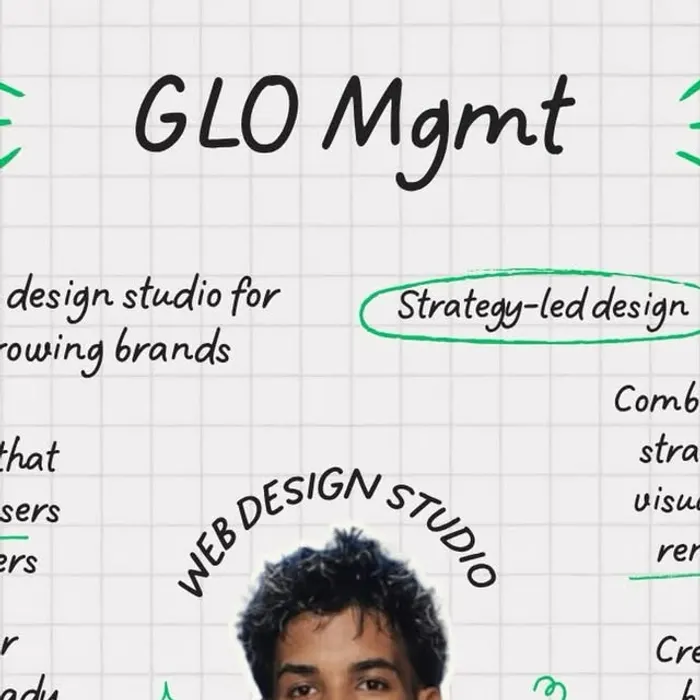 Instagram post: Welcome to Glo Mgmt