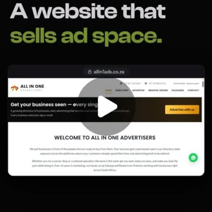 Instagram post: A directory site for All In One Advertisers