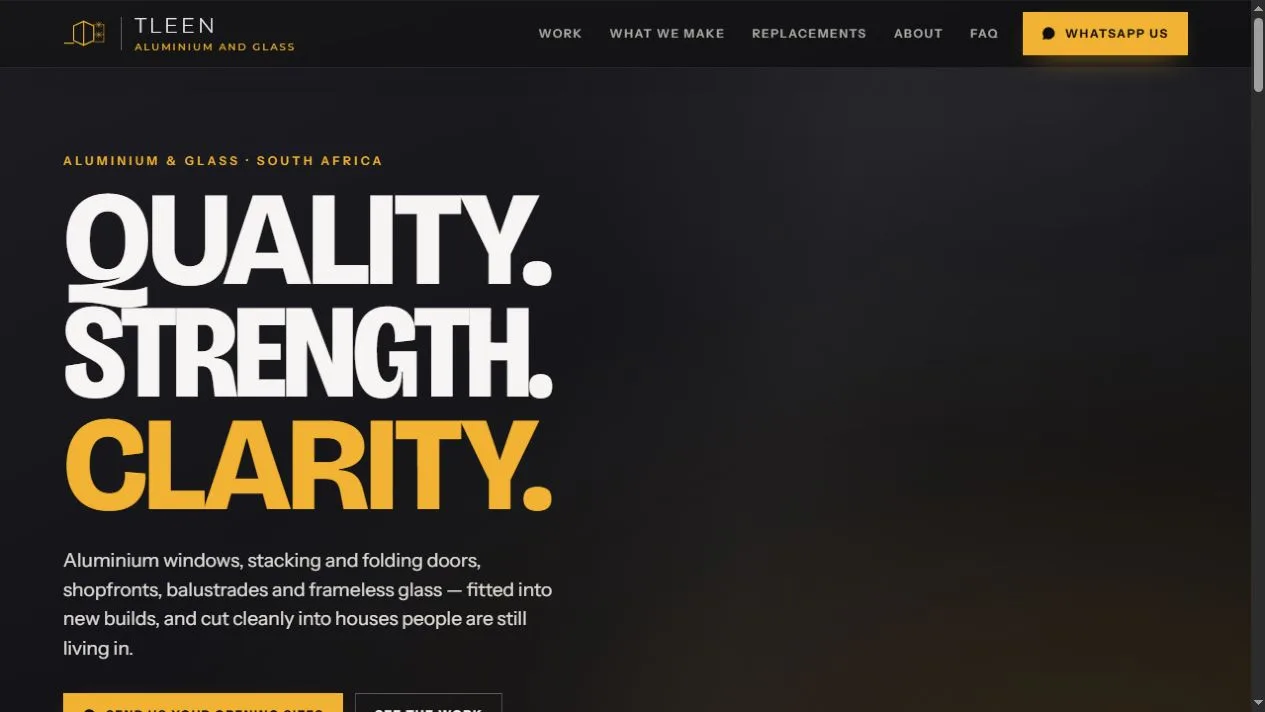 TLEEN website homepage